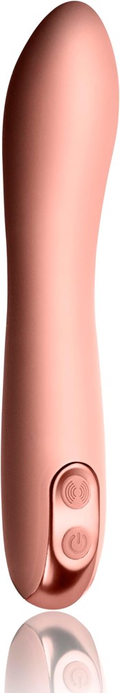 Rocks Off Giamo USB Rechargeable G Spot Vibrator Baby Pink Curved Design - - G-Spot Vibrators