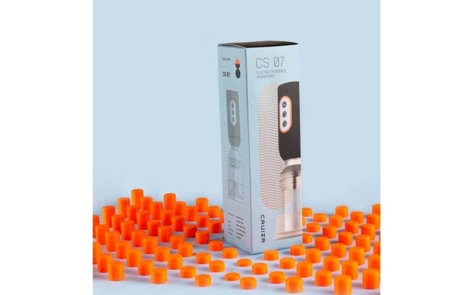 Cruizr Luxury Vibrating Mens Penis Pump with 5 Vibration Settings - - Penis Pumps And Stretchers