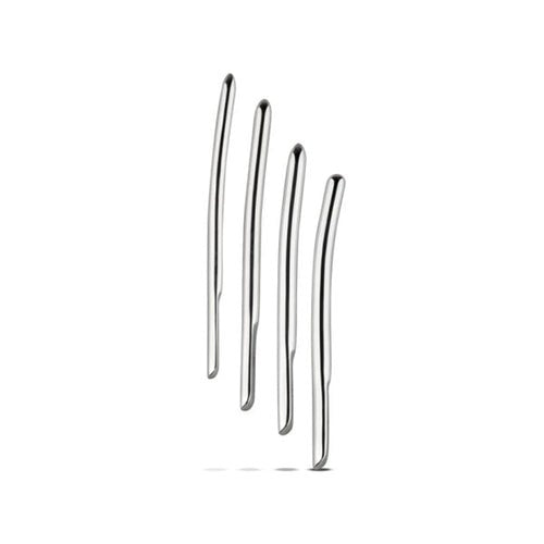 Sinner Gear Single Ended Dilator Set Advanced 4 Piece Urethral Training - - Urethral Sounds