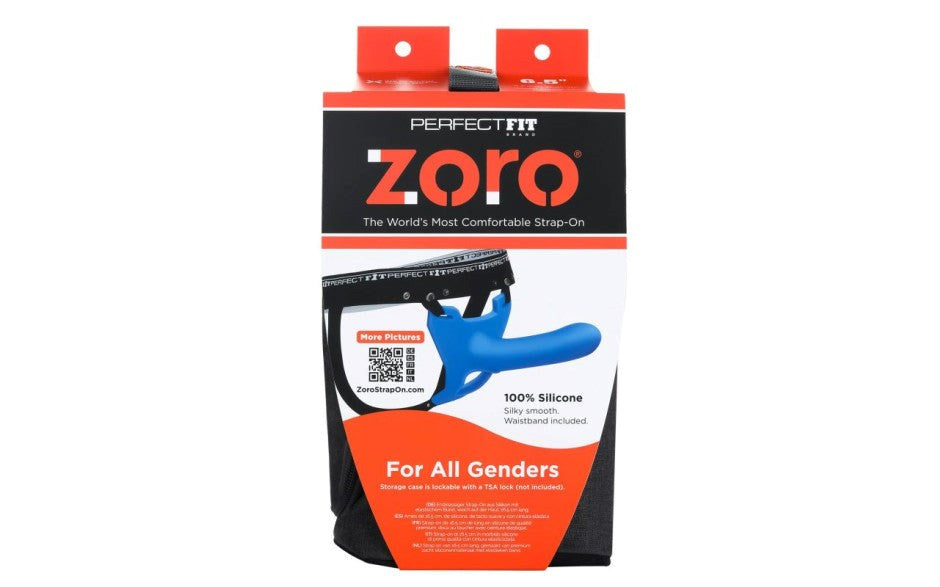 Perfect Fit Zoro 6.5 Inch Strap On Sex Toy Harness Free Design - - Strap On Sextoys