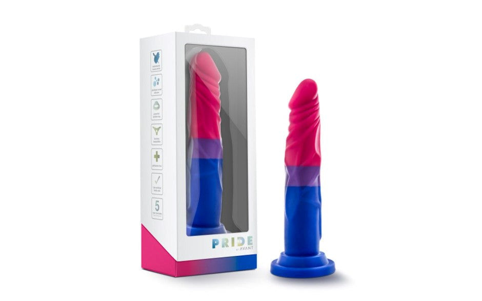 Blush Novelties Avant Pride P8 Realistic Silicone Dildo 7.5 Inch - - Realistic Dildos