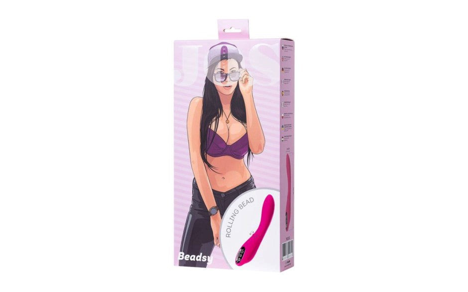 JOS Beadsy Rolling Bead G Spot Vibrator with Dynamic Internal Massage - - G-Spot Vibrators