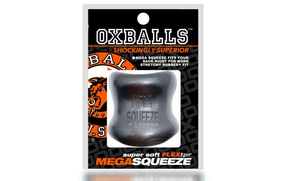 OxBalls Mega Squeeze Ergofit Ball Stretcher Steel Premium FlexTPR Design - - Ball Stretchers and Crushers