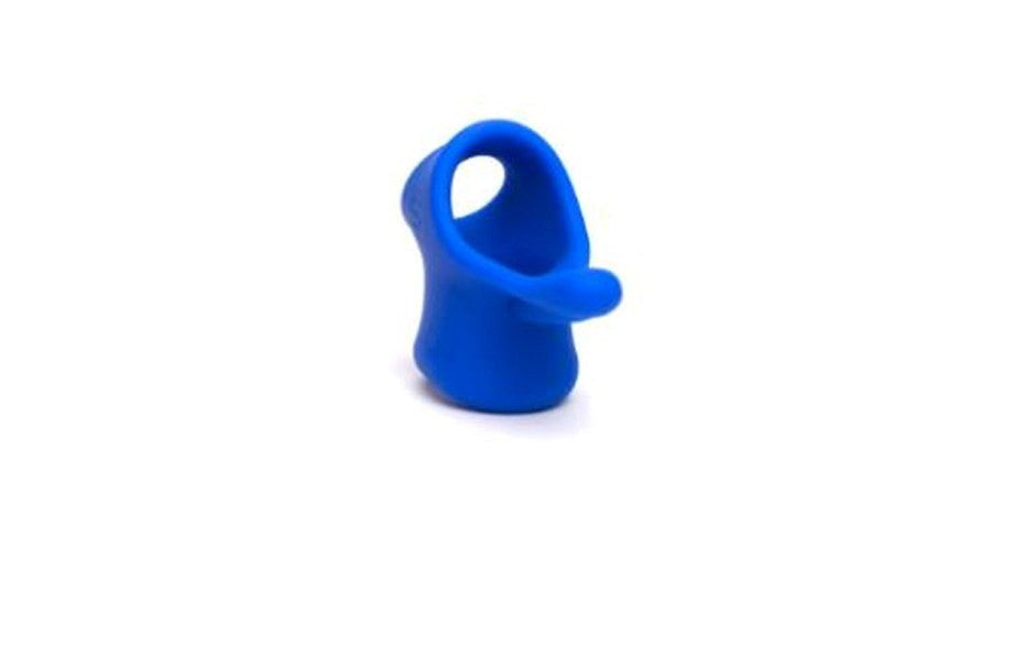 Sport Fucker Tailslide 2.0 Stretchy Cock & Ball Ring Blue Premium Silicone - - Stretchy Cock Rings