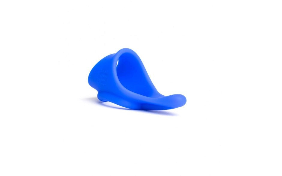 Sport Fucker Tailslide Flexible Cock & Ball Ring Blue Premium Silicone - - Stretchy Cock Rings