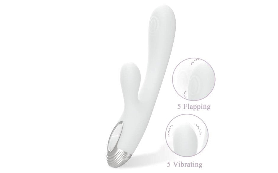 Drywell Pada Rabbit and G Spot Pulsing Vibrator Dual Motor Design - - Rabbit Vibrators