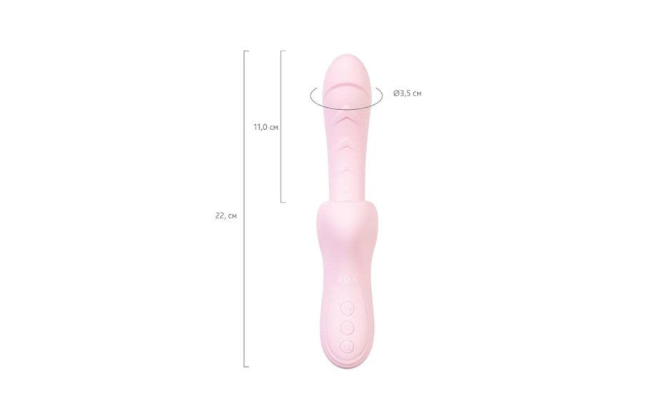 JOS Orali G Spot Vibrator with Massaging Tongue Dual Motor Technology - - G-Spot Vibrators