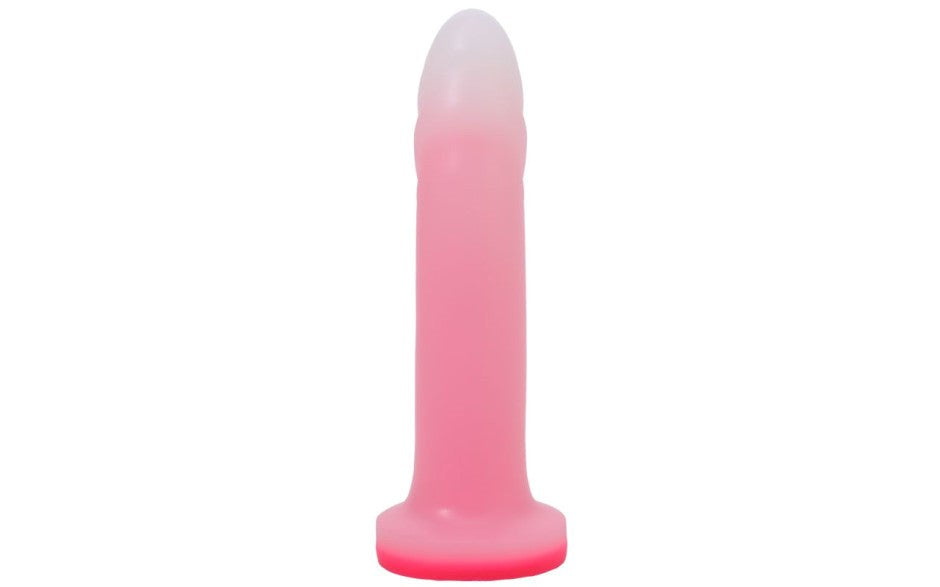 Tantus Flurry Dual Density Realistic Dildo Rose Quartz Premium Silicone - - Realistic Dildos