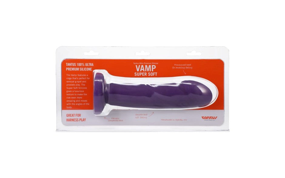 Tantus Vamp Soft Realistic Silicone Dildo Ultra Premium Material - - Realistic Dildos