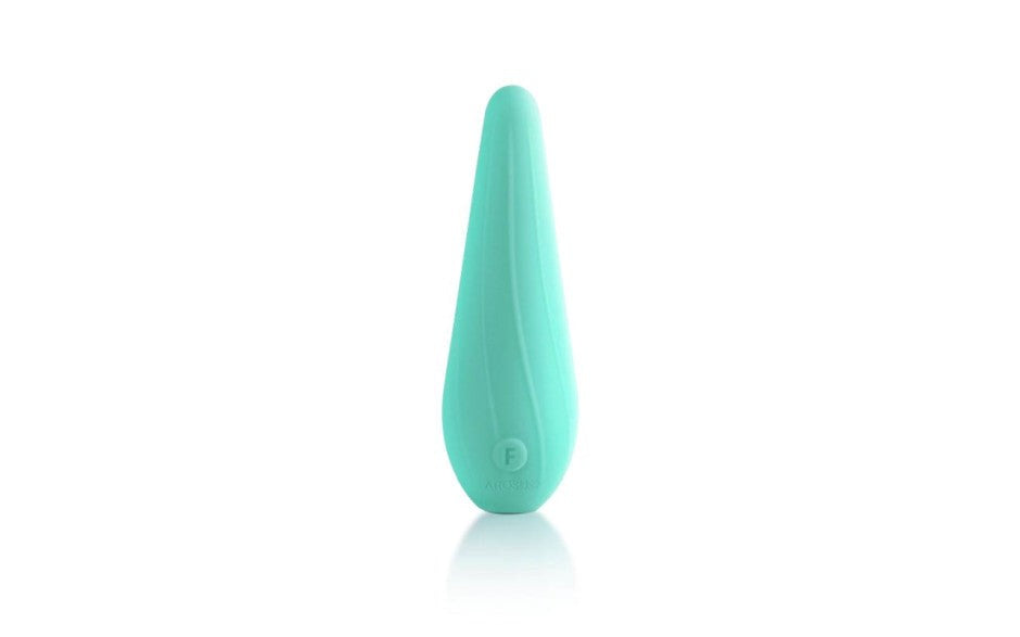 Arosum VibeSwirl Drip Shape Rechargeable Personal Vibrator Flexible Tip - - Personal Massagers