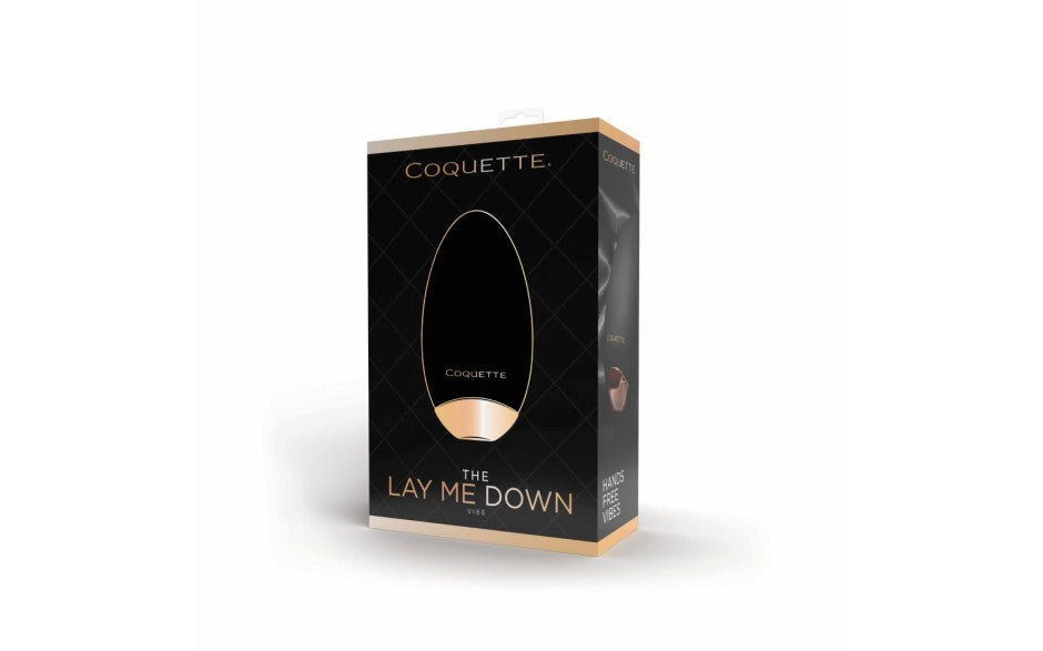 Coquette Toys The LAY ME DOWN Personal Vibrator Curved Clitoral Stimulation - - Personal Massagers