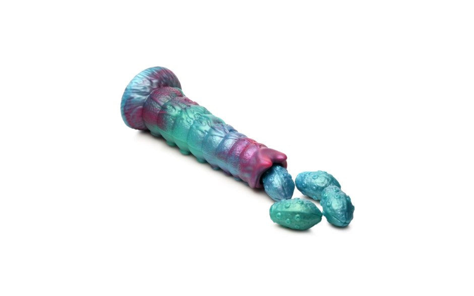 XR Brands Creature Cocks Galactic Breeder Ovipositor Silicone Fantasy Dildo - - Realistic Dildos