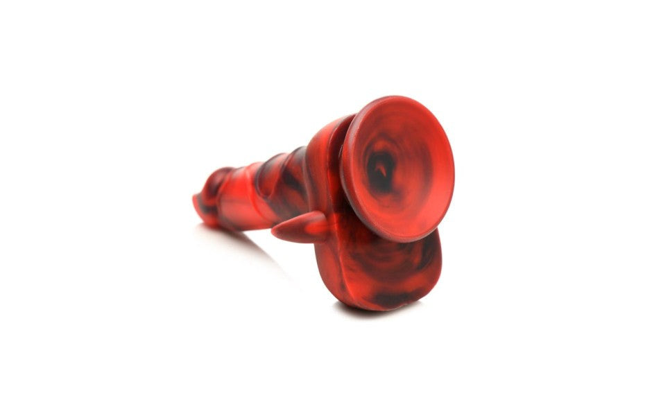 XR Brands Creature Cocks Horny Devil Demon Non Realistic Silicone Dildo - - Realistic Dildos