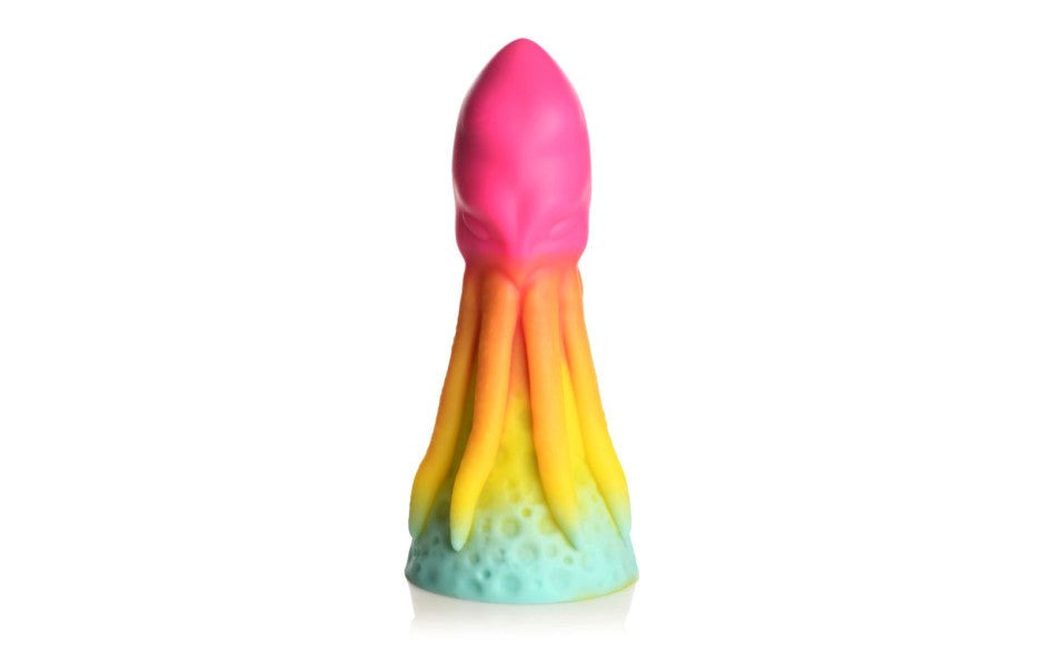 XR Brands Creature Cocks King Kraken Silicone Fantasy Dildo with Suction Cup - - Realistic Dildos