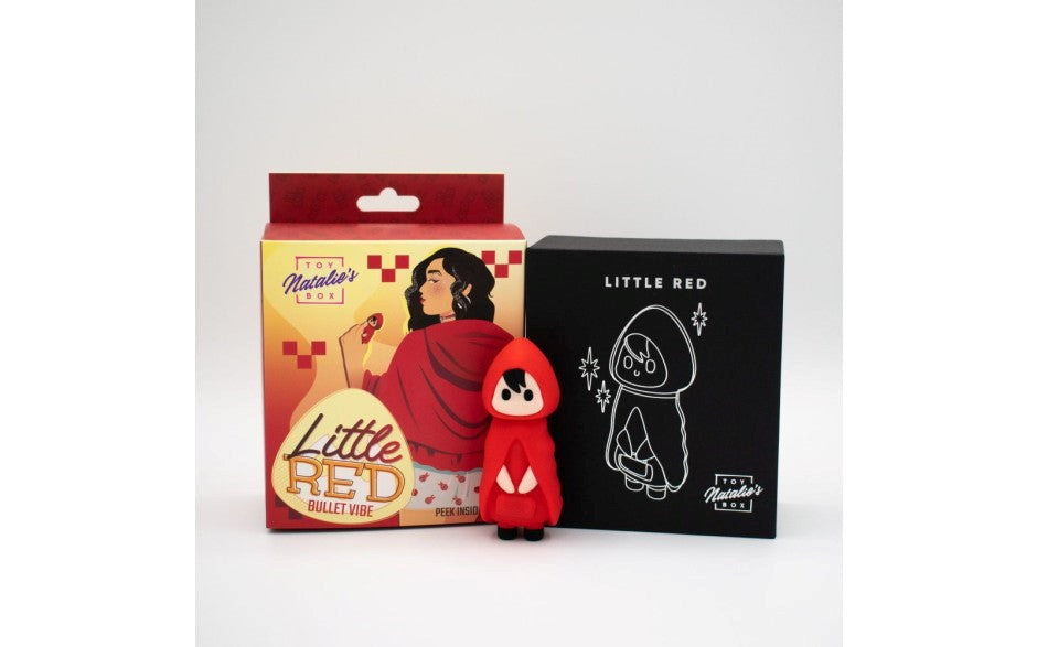 Natalies Toy Box Little Red 16 Function Bullet Vibrator with 16 Vibration Modes - - Bullet Vibrators
