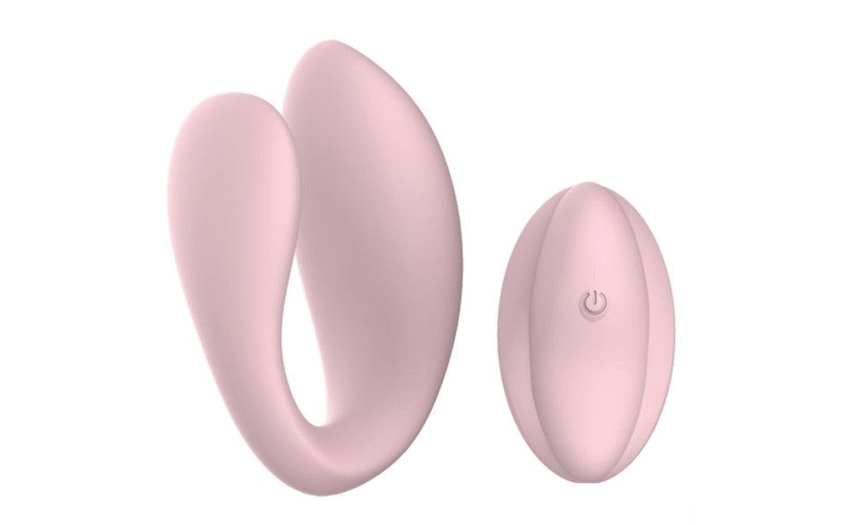 SXE Kiara Dual Motor Remote Control Couples Massager Wireless Vibrator - - Personal Massagers
