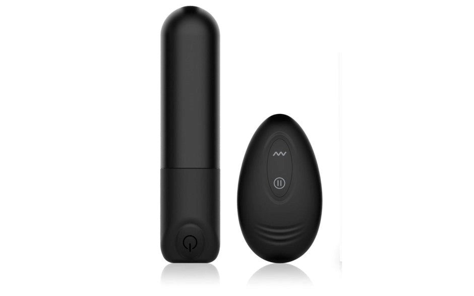 SXE Ricardo 10 Function Remote Control Bullet Vibrator Wireless Clitoral - - Bullet Vibrators