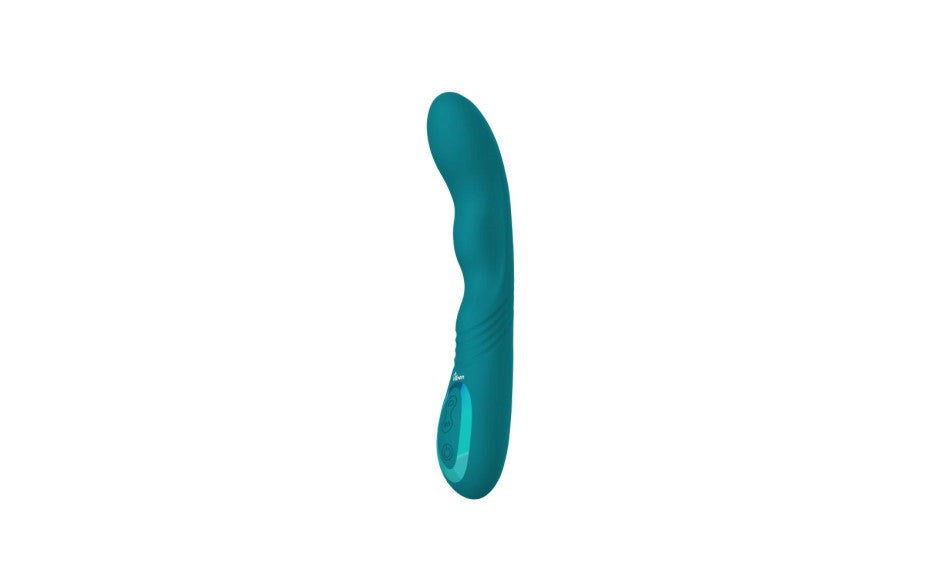 Viben Swagger Rechargeable 10 Function G Spot Vibrator Ocean Dual Motor - - G-Spot Vibrators