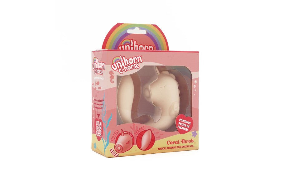 Unihorn Clitoral Massager C Horse Dual Motor Vibrator - - Clit Ticklers and Pulsators