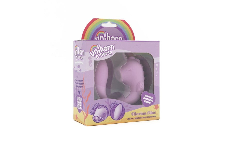 Unihorn Clitoral Massager C Horse Dual Motor Vibrator - - Clit Ticklers and Pulsators