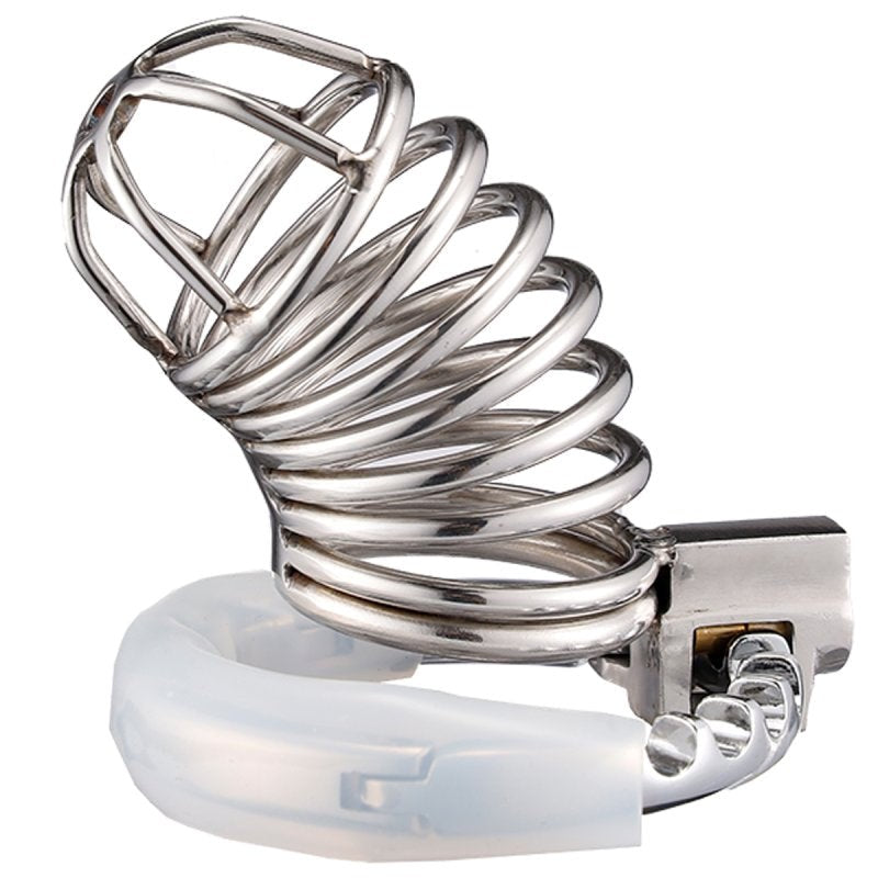 BDStyle Beginner Cage Adjustable Metal Bird Cock Cage - - Male Chastity