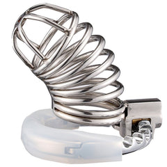 BDStyle Beginner Cage Adjustable Metal Bird Cock Cage - - Male Chastity