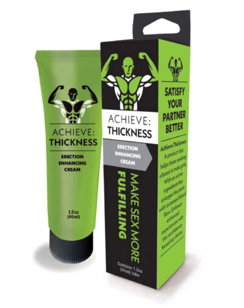 Little Genie Achieve Thickness Erection Enhancing Cream for Penis Enhancement - - Delay and Excite Sprays