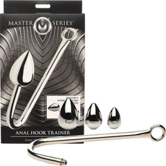 Master Series Anal Hook Trainer Anal Hook With 3 Plugs - - Butt Plugs