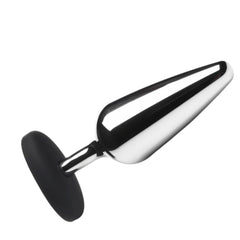 Master Series Butt Slut Metal and Silicone Butt Plug - - Butt Plugs