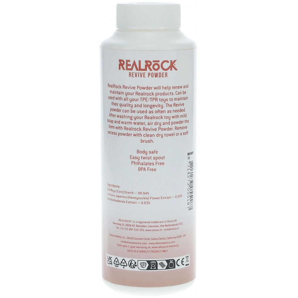 Shots Toys REALROCK Revive Refreshing Powder for Sex Toy Maintenance - - Adult Toy Cleaner