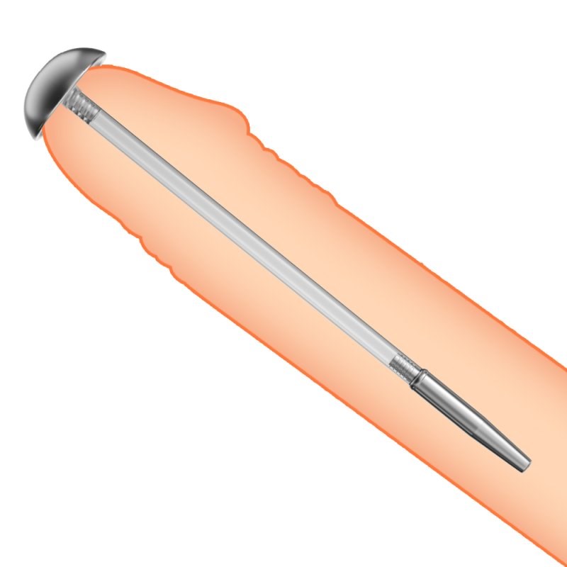 BDStyle Horse Eye Urethral Catheter Stick Medical Grade Metal Sound - - Urethral Sounds