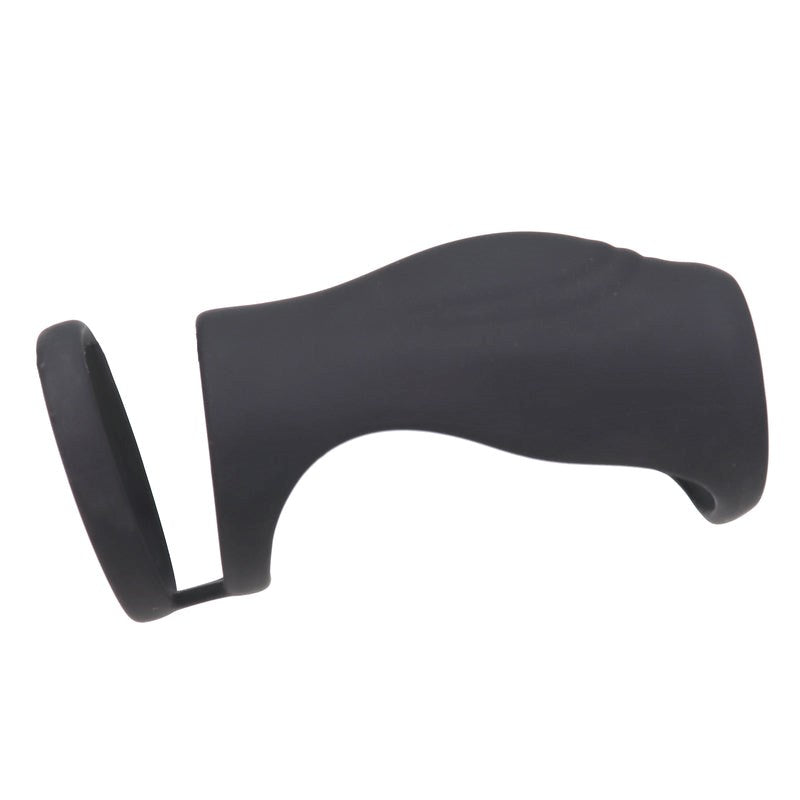 BDStyle Silicone Dual Ring Penis Sleeve with Dual Ring Stability Design - - Penis Sleeves and Extenders