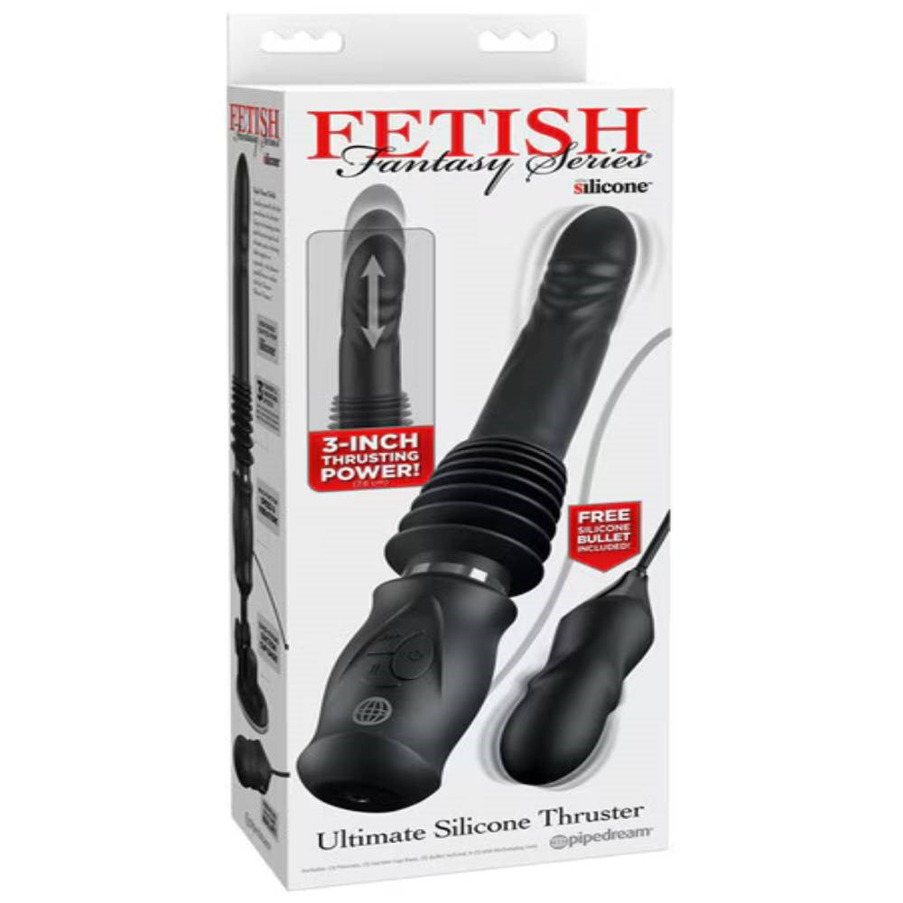 Pipedream Products Fetish Fantasy Series Ultimate Silicone Thruster Dildo - - Vibrating Dildos