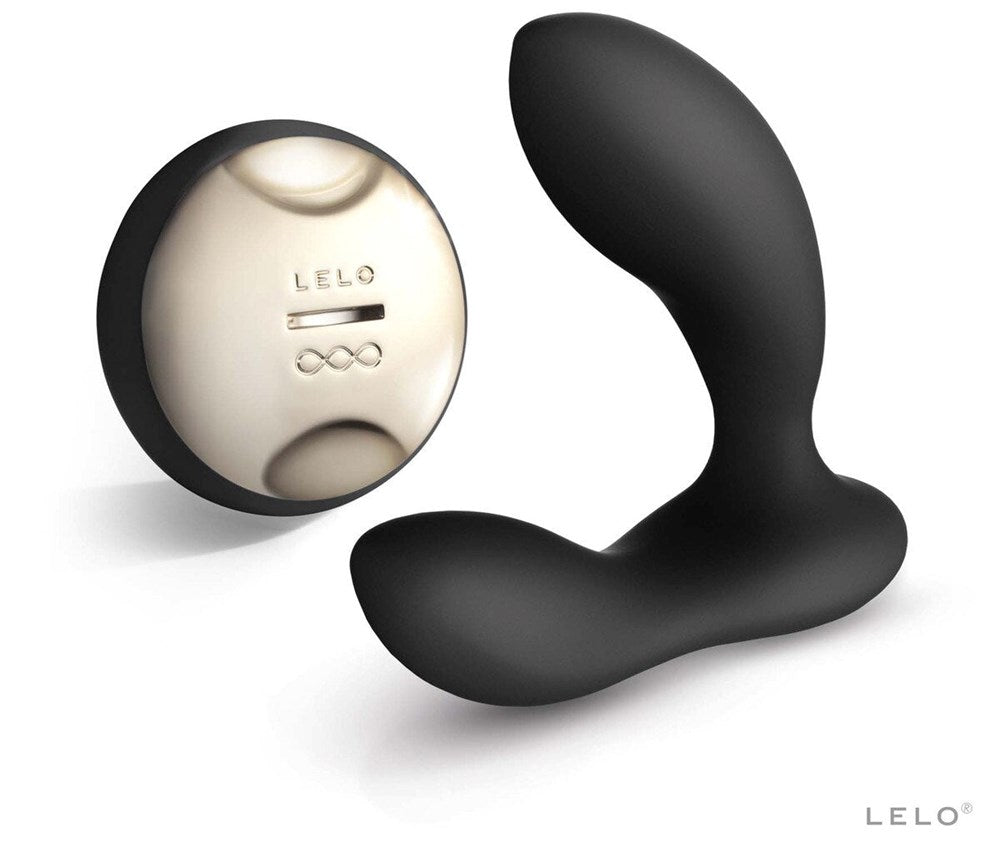 Lelo Hugo Remote Controlled Prostate Massager with SenseMotion Remote - - Prostate Sex Toys