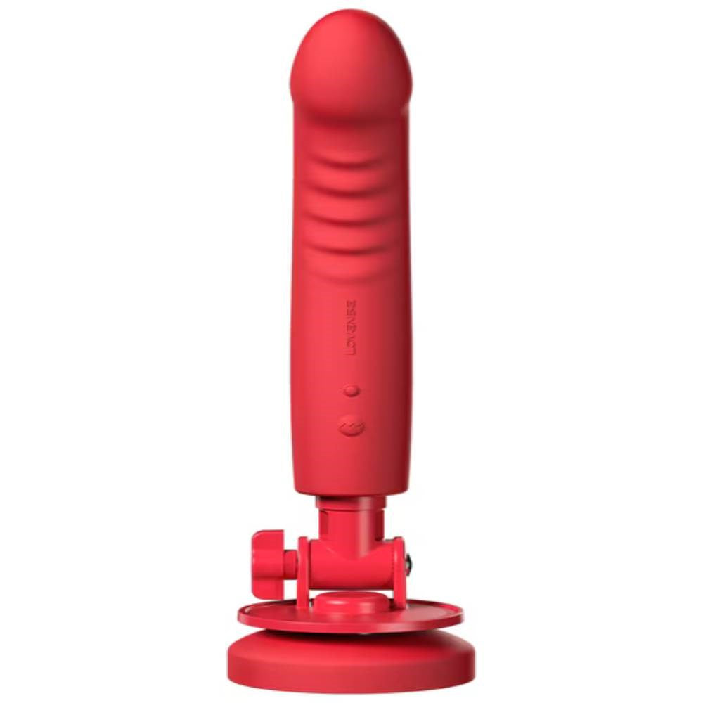 Lovense Mission 2 Vibrating Suction Cup Dildo Touch Sense Technology - - Vibrating Dildos