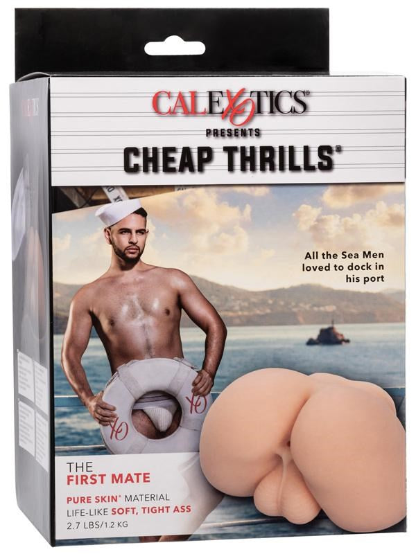 California Exotics Cheap Thrills The First Mate Life Size Ass Stroker - - Realistic Butts And Vaginas