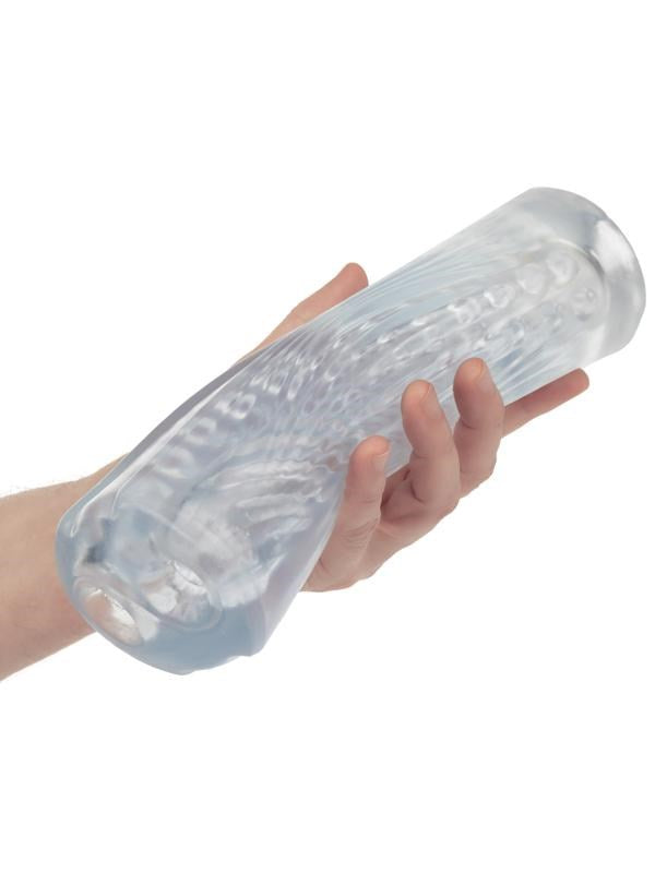 California Exotics Cyclone Dual Ribbed Realistic Mens Stroker XL Masturbator - - Masturbators and Strokers