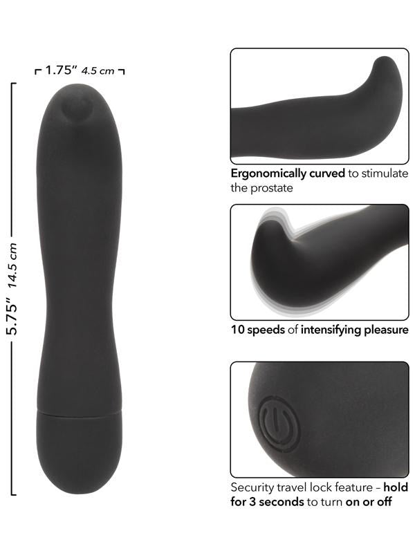 California Exotics Dr Joel Kaplan Rechargeable Vibrating Prostate Massager - - Prostate Toys