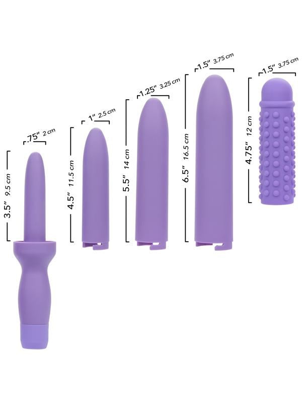 California Exotics Dr Laura Berman Rechargeable Dilator Set Progressive Vaginal Training - - Sex Kits