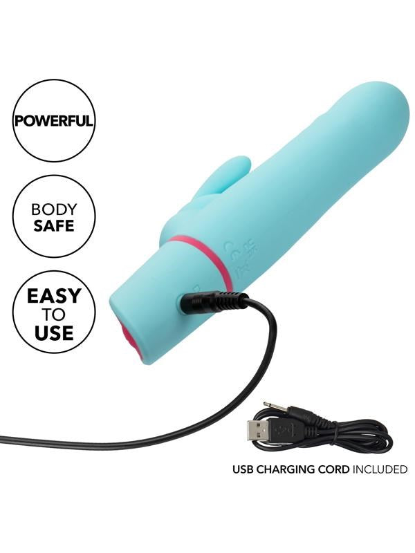 California Exotics Love Bunny Rotating Bunny Rabbit Vibrator with Dual Motors - - Rabbit Vibrators