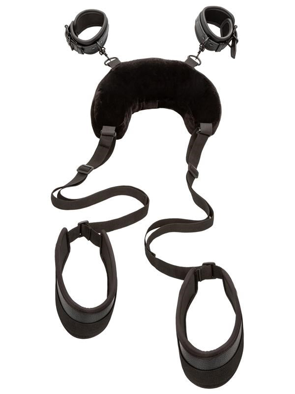 California Exotics Nocturnal Collection Position Strap With Pillow for Sex Positioning - - Cuffs And Restraints