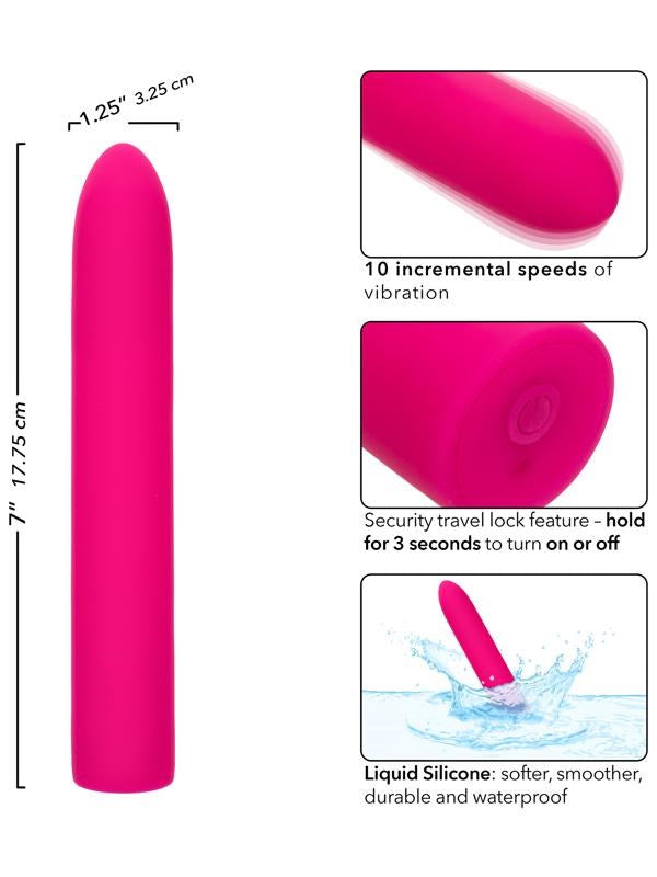 California Exotics Rechargeable Classic Chic Standard Bullet Vibrator - - Bullet Vibrators