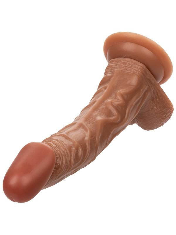 California Exotics Working Stiff Personal Trainer Suction Cup Dildo TPE - - Realistic Dildos