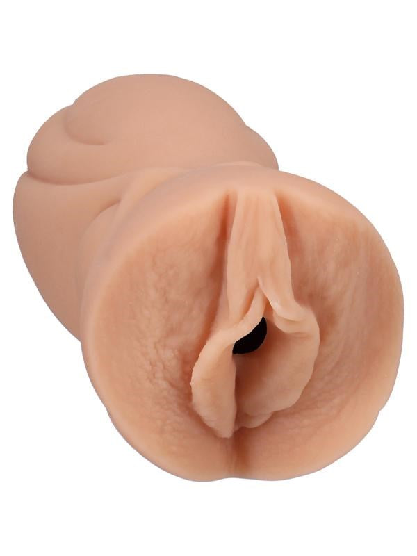 Doc Johnson Signature Strokers Allie Nicole ULTRASKYN Pocket Pussy Male Masturbator Vanilla - - Masturbators and Strokers
