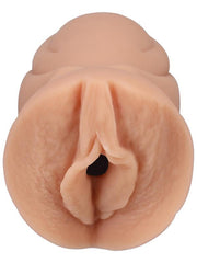 Doc Johnson Signature Strokers Allie Nicole ULTRASKYN Pocket Pussy Male Masturbator Vanilla - - Masturbators and Strokers