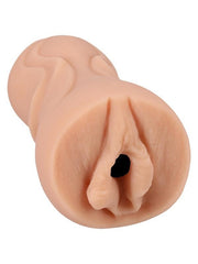 Doc Johnson Signature Strokers Nicole Doshi ULTRASKYN Pocket Pussy Male Masturbator Vanilla - - Masturbators and Strokers