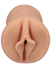Doc Johnson Signature Strokers Stella Barey ULTRASKYN Pocket Pussy Masturbator Vanilla - - Masturbators and Strokers