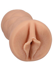 Doc Johnson Signature Strokers Stella Barey ULTRASKYN Pocket Pussy Masturbator Vanilla - - Masturbators and Strokers