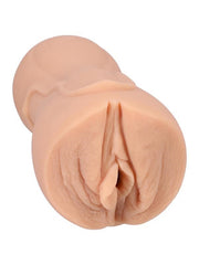 Doc Johnson Signature Strokers Sybil ULTRASKYN Pocket Pussy Mens Stroker Vanilla - - Masturbators and Strokers