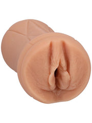 Doc Johnson Signature Strokers Zoey Luna ULTRASKYN Pocket Pussy Masturbator Vanilla - - Masturbators and Strokers